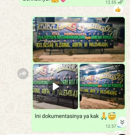 Pengiriman Papan Bunga Duka Silir Wates