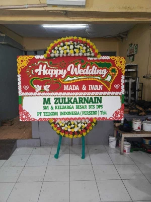 Papan Bunga di Silir Wates