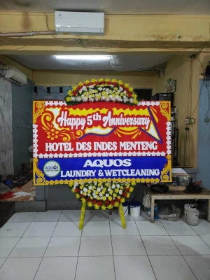 Papan Bunga di Silir Wates