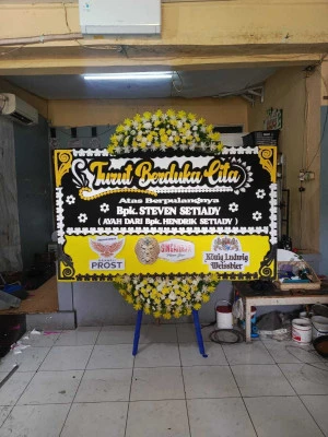 Papan Bunga di Silir Wates