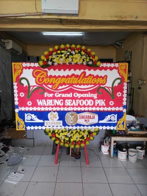 Papan Bunga di Silir Wates