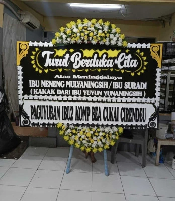 Papan Bunga di Silir Wates