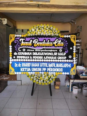 Papan Bunga di Silir Wates